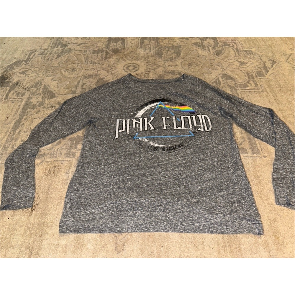 Pink Floyd‎ Women's Sz Medium Gray Classic Long Sleeves Shirt